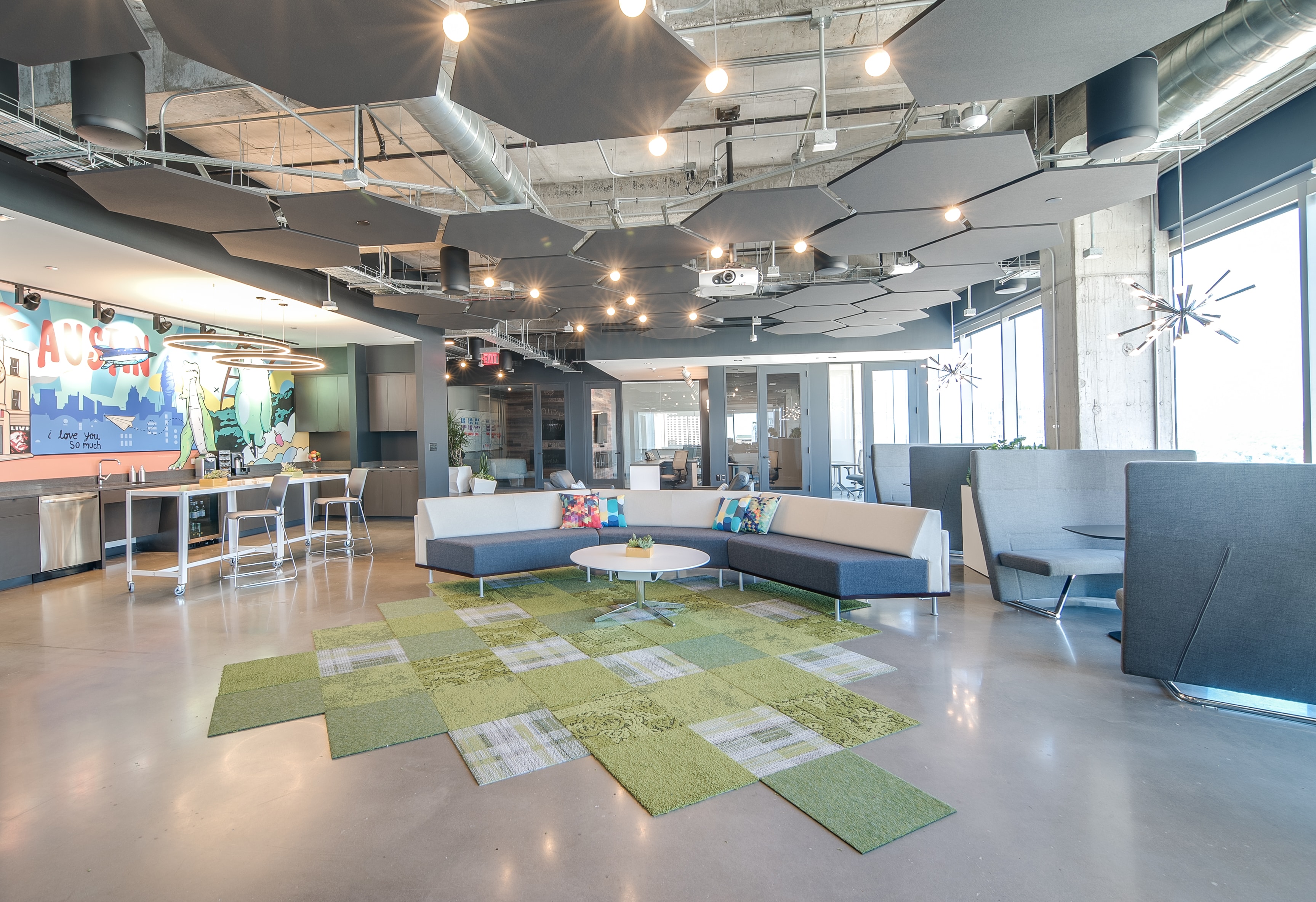 Contemporary commercial workspace